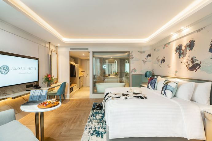 Imagen de la habitación del Hotel The Salil Riverside Bangkok. Foto 2