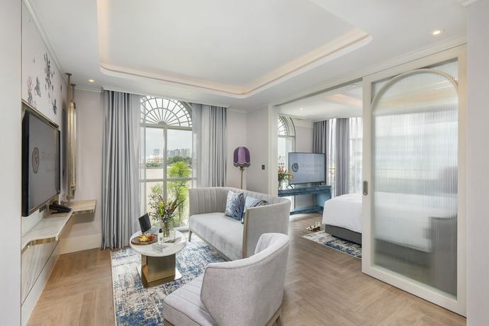 Imagen de la habitación del Hotel The Salil Riverside Bangkok. Foto 4