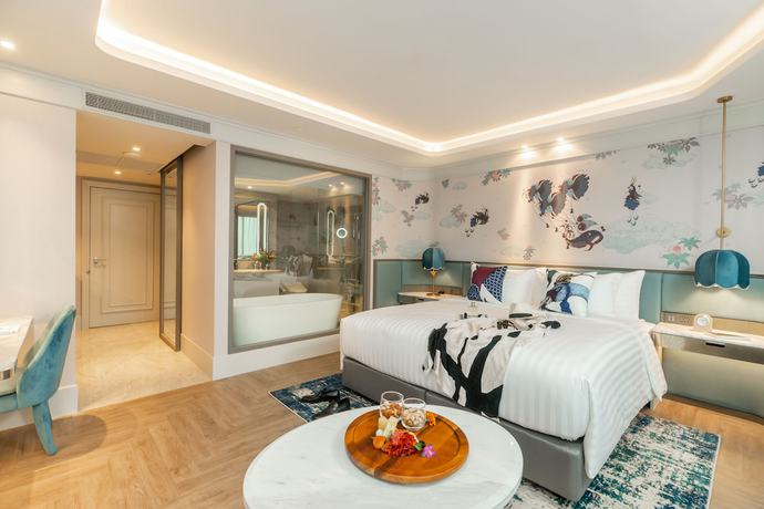 Imagen de la habitación del Hotel The Salil Riverside Bangkok. Foto 7