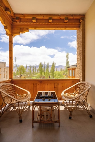 Imagen de la habitación del Hotel The Saraha. Foto 3
