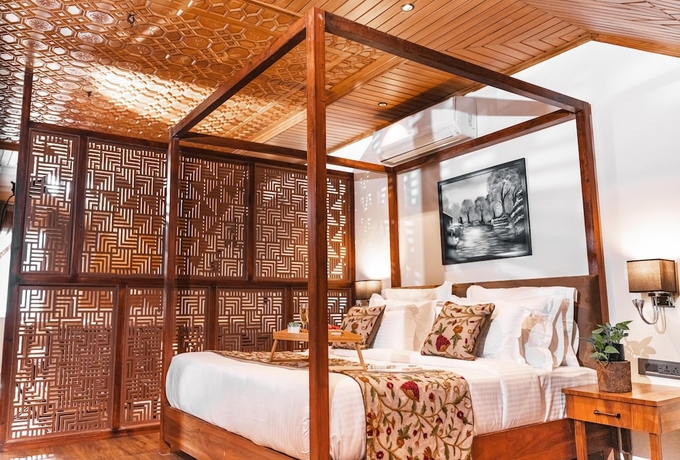 Imagen de la habitación del Hotel The Sarai. Foto 7