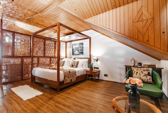 Imagen de la habitación del Hotel The Sarai. Foto 8