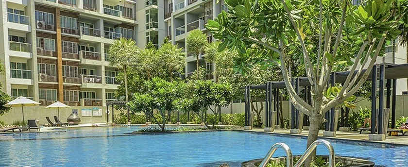 Imagen de la piscina del Hotel The Seacraze Hua Hin By Puppap. Foto 19