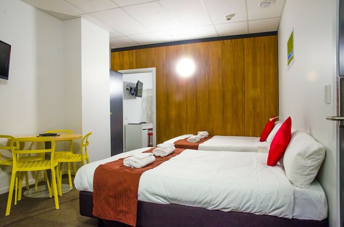 Imagen de la habitación del Hotel The Setup On Manners Serviced Apartments. Foto 6