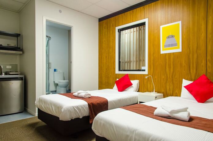 Imagen de la habitación del Hotel The Setup On Manners Serviced Apartments. Foto 13