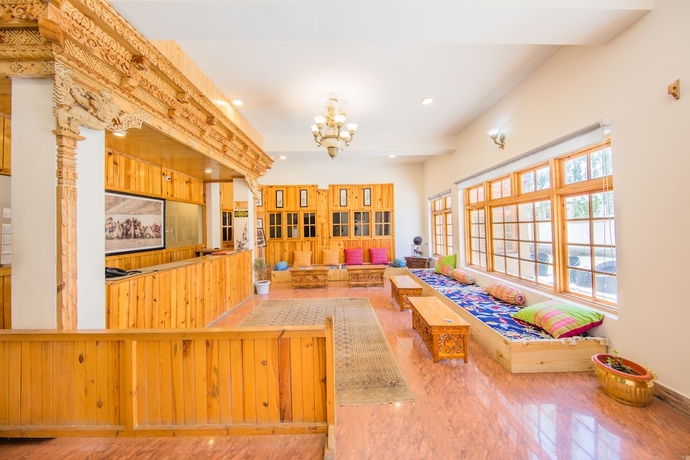 Imagen de los interiores del Hotel The Silk Route Ladakh. Foto 16