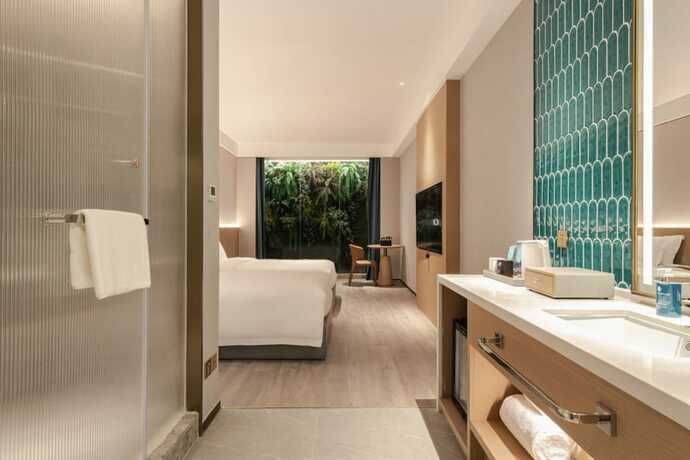Imagen de la habitación del Hotel The Skytel Shenzhen Central Park. Foto 19