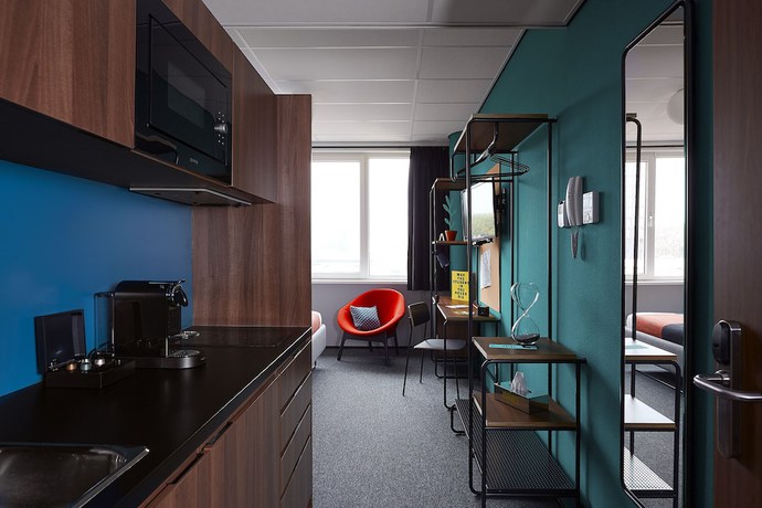 Imagen de los interiores del Hotel The Social Hub Amsterdam West 4. Foto 15