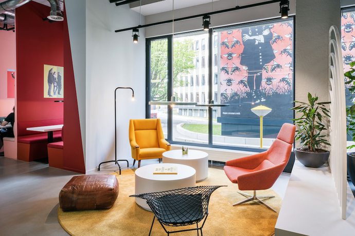 Imagen de los interiores del Hotel The Social Hub Amsterdam West 4. Foto 21