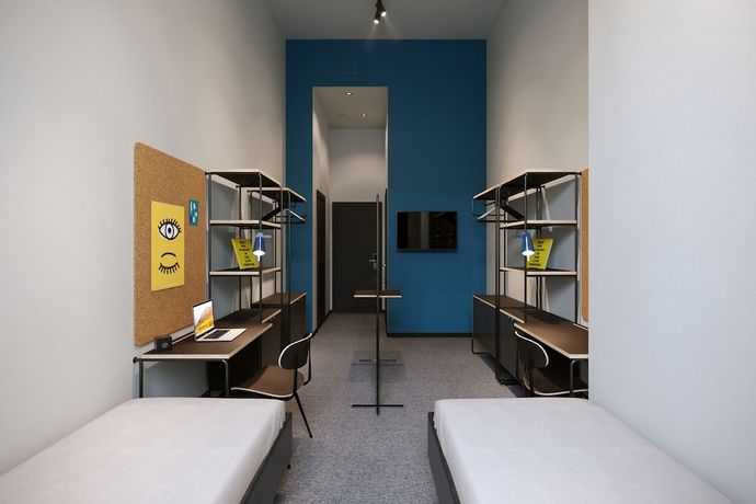 Imagen de la habitación del Hotel The Social Hub Bologna. Foto 4