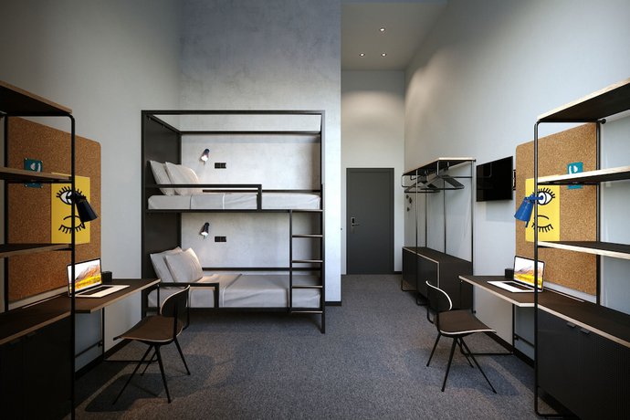 Imagen de la habitación del Hotel The Social Hub Bologna. Foto 9