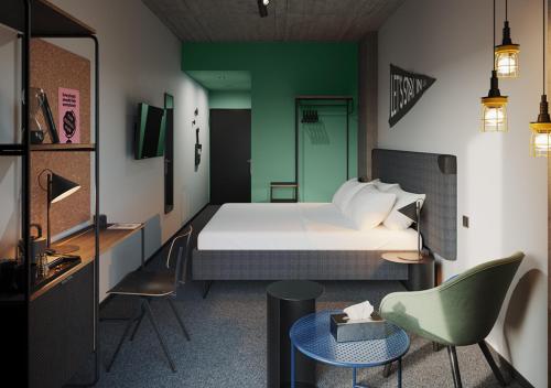 Imagen de la habitación del Hotel The Social Hub Florence Belfiore. Foto 15