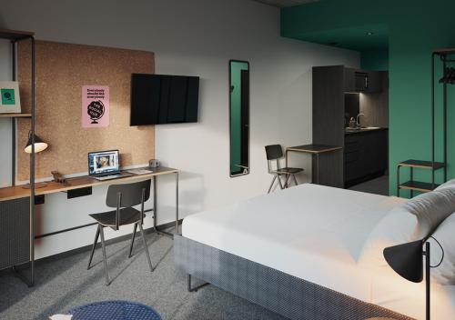 Imagen de la habitación del Hotel The Social Hub Florence Belfiore. Foto 18