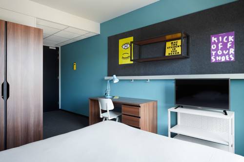 Imagen de la habitación del Hotel The Social Hub Groningen. Foto 4