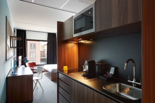 Imagen de la habitación del Hotel The Social Hub Groningen. Foto 12