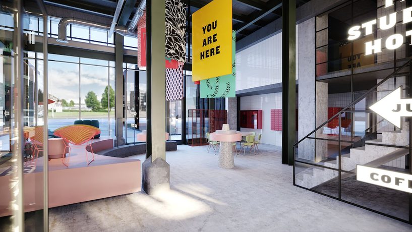 Imagen general del Hotel The Social Hub Maastricht. Foto 2