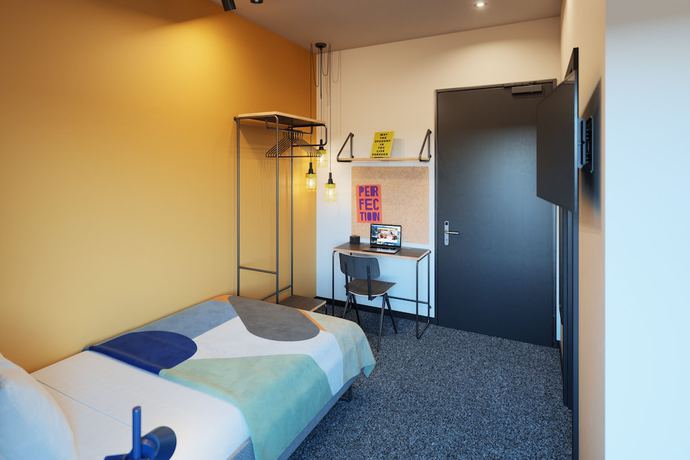 Imagen de la habitación del Hotel The Social Hub Madrid 4 star. Foto 12