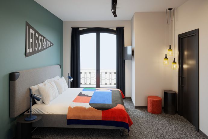 Imagen de la habitación del Hotel The Social Hub Madrid. Foto 3