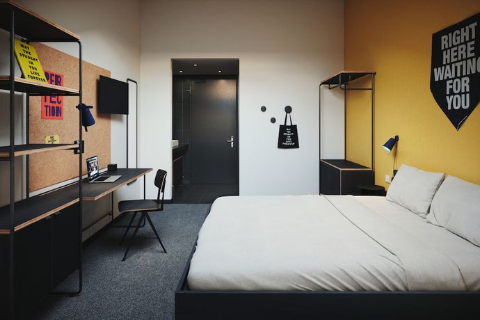 Imagen de la habitación del Hotel The Social Hub Madrid. Foto 10