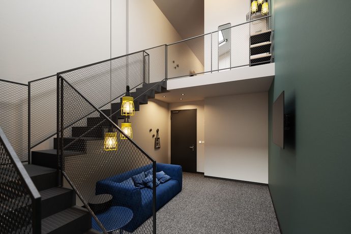 Imagen de la habitación del Hotel The Social Hub Madrid. Foto 13