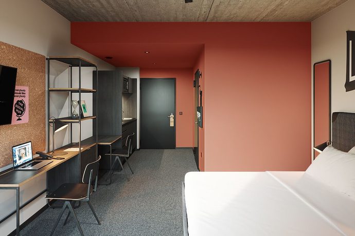 Imagen de la habitación del Hotel The Social Hub Rome. Foto 2