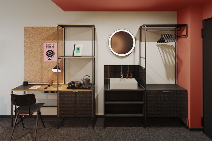 Imagen de la habitación del Hotel The Social Hub Rome. Foto 11