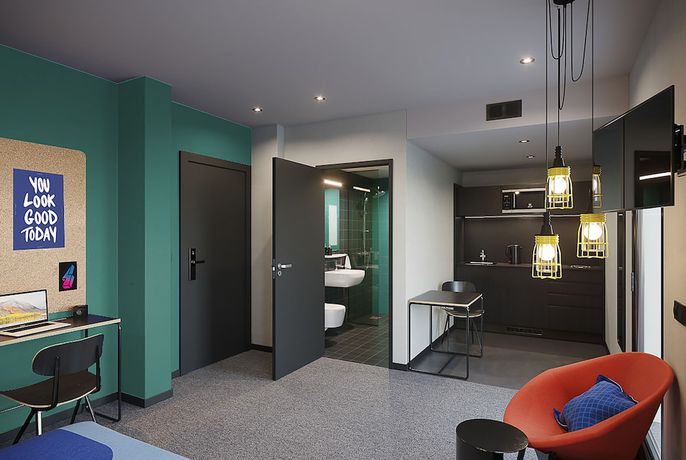 Imagen de la habitación del Hotel The Social Hub Vienna. Foto 3