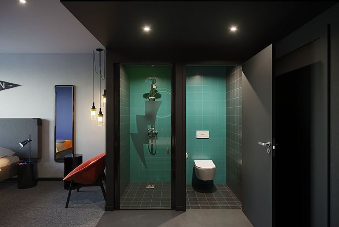 Imagen de la habitación del Hotel The Social Hub Vienna. Foto 4