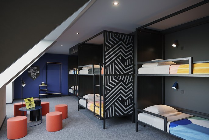 Imagen de la habitación del Hotel The Social Hub Vienna. Foto 8