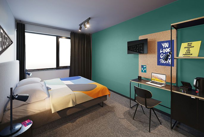 Imagen de la habitación del Hotel The Social Hub Vienna. Foto 9