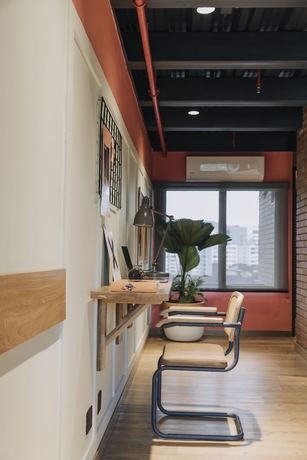 Imagen de la habitación del Hotel The Somos Beats and Rooftop. Foto 7