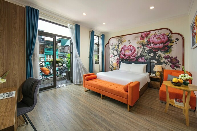 Imagen de la habitación del Hotel The Sono Hanoi. Foto 18