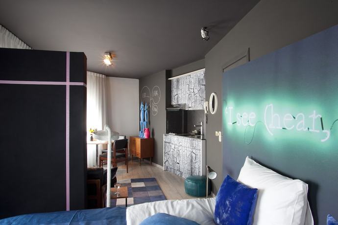 Imagen de la habitación del Hotel The Soul Antwerp. Foto 6