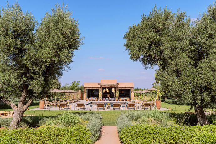 Imagen de la piscina del Hotel The Source, Marrakech. Foto 16