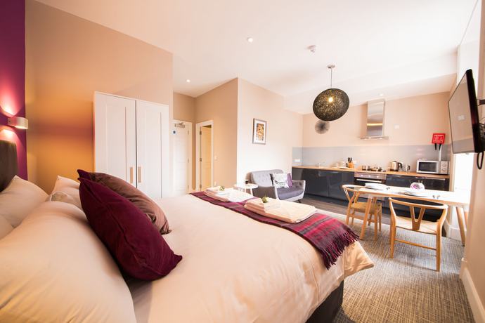 Imagen general del Hotel The Spires Serviced Apartments Edinburgh. Foto 1