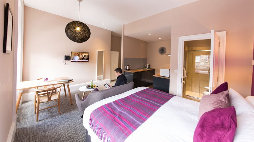 Imagen de la habitación del Hotel The Spires Serviced Apartments Edinburgh. Foto 9