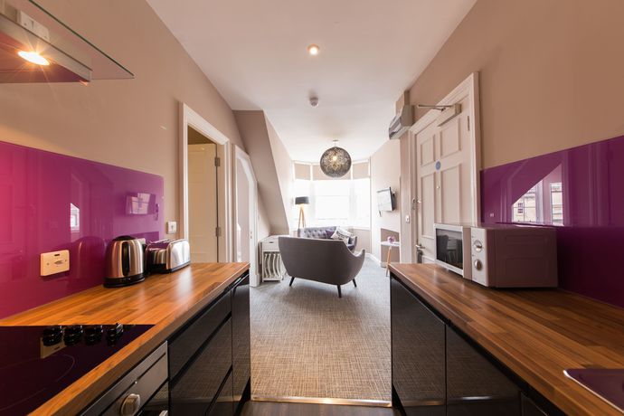 Imagen de la habitación del Hotel The Spires Serviced Apartments Edinburgh. Foto 16