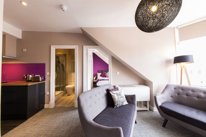 Imagen de la habitación del Hotel The Spires Serviced Apartments Edinburgh. Foto 17