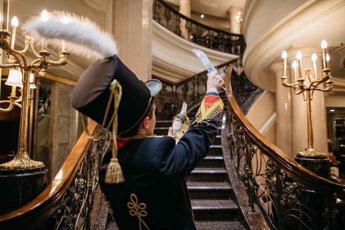 Imagen del bar/restaurante del Hotel The St. Regis Moscow Nikolskaya. Foto 3