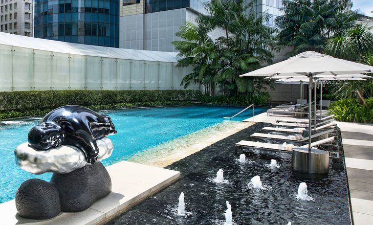 Imagen de la piscina del Hotel The St. Regis Singapore. Foto 11