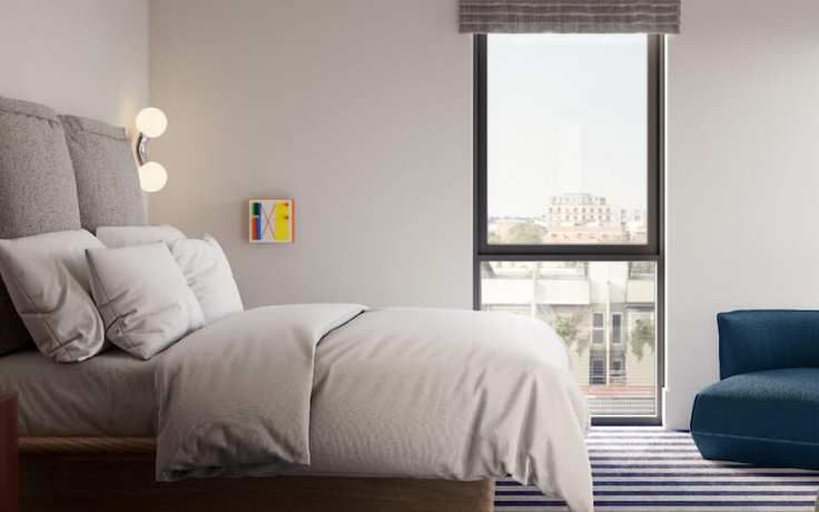 Imagen de la habitación del Hotel The Standardx, Melbourne. Foto 4
