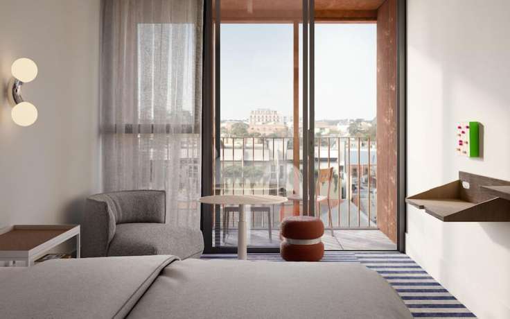 Imagen de la habitación del Hotel The Standardx, Melbourne. Foto 5
