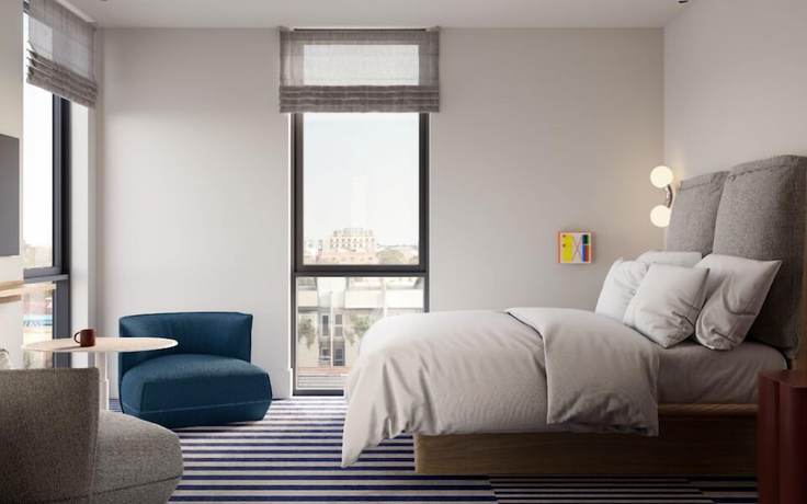 Imagen de la habitación del Hotel The Standardx, Melbourne. Foto 6