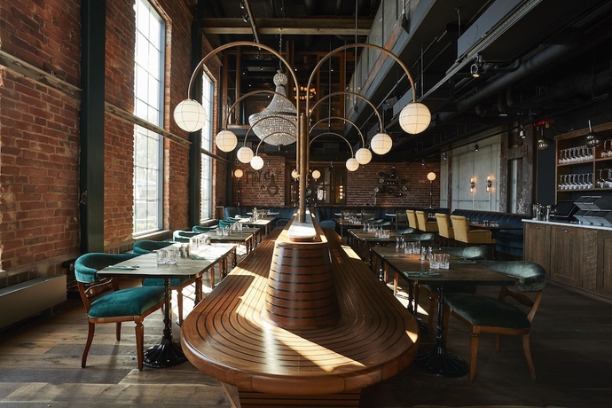 Imagen del bar/restaurante del Hotel The Steam. Foto 8