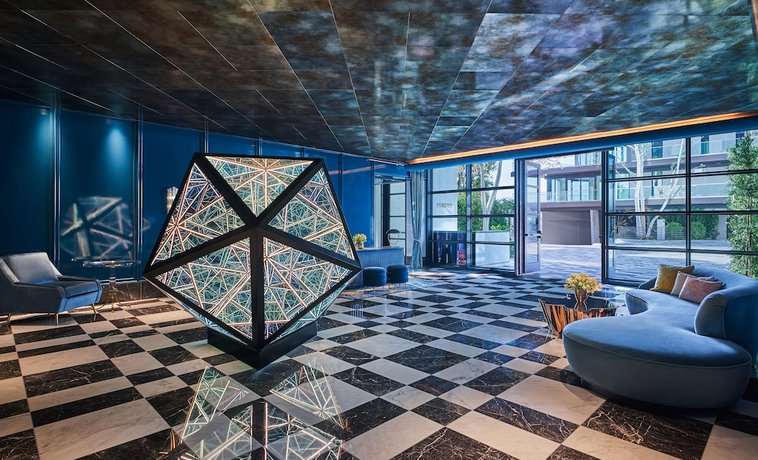 Imagen de los interiores del Hotel The Sun Rose West Hollywood. Foto 18