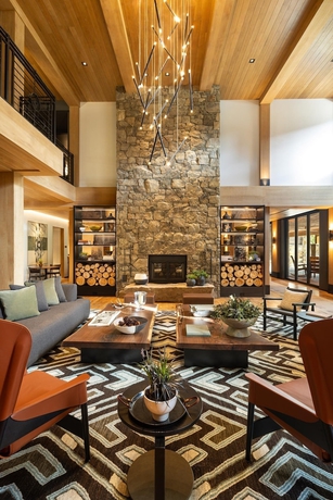 Imagen de los interiores del Hotel The Sylvan Lodge at Snake River Sporting Club. Foto 12