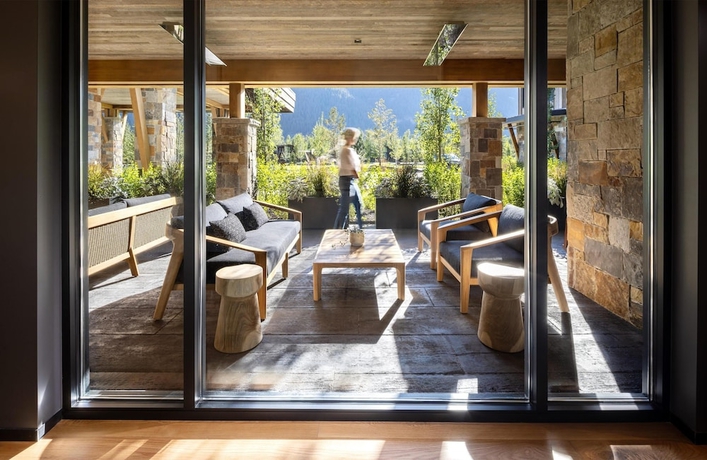 Imagen de los interiores del Hotel The Sylvan Lodge at Snake River Sporting Club. Foto 16