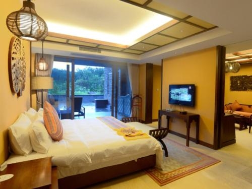 Imagen de la habitación del Hotel The Tang Hainan Mount Qixian. Foto 10