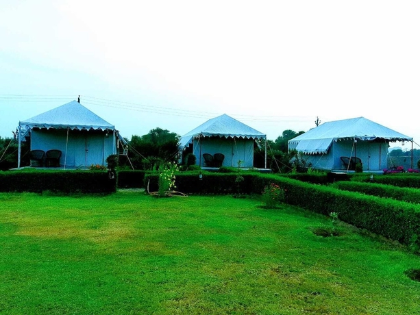 Imagen de los exteriores del Hotel The Tiger Hill Sariska Resort. Foto 18
