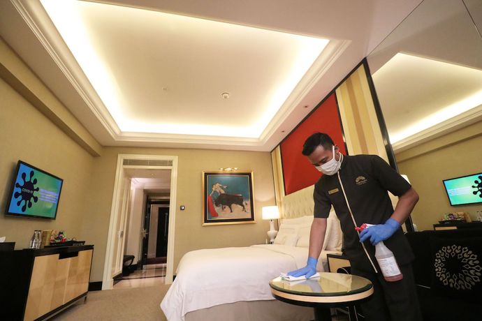 Imagen de la habitación del Hotel The Trans Luxury. Foto 4